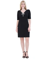 Eliza J Women's Embellished A-Line Dress