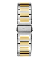 Guess Men's Analog Two-Tone Stainless Steel Watch 44mm - Two