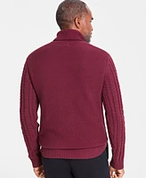 Club Room Men's Chunky Turtleneck Sweater