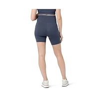 Ripe Maternity Maternity Ripe Tempo Active Bike Short Blue Steel