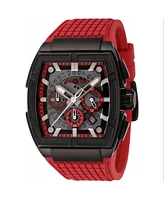 Invicta Men's 44887 S1 Rally Quartz Multifunction Red, Black Dial Watch