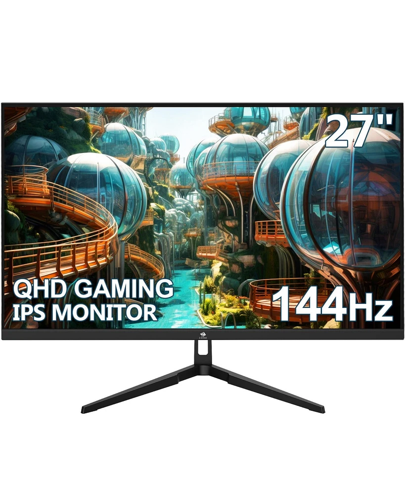 Z-edge 27 inch 2K 2560 x 1440 Qhd 144Hz 1ms Ips Gaming Monitor