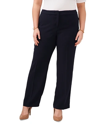 Vince Camuto Plus Moss Crepe Wide-Leg Pants