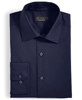 Alfani Men's Regular-Fit Temperature Regulating Solid Dress Shirt, Created for Macy's