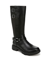 Dr. Scholl's Women's HeadStart Moto Lug Sole Knee-High Boots