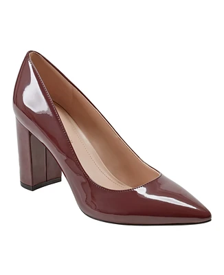 Marc Fisher Women's Viviene Slip-On Block Heel Pumps