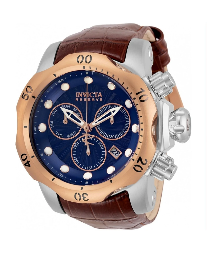 Invicta Men's 32957 Reserve Quartz Chronograph Blue Dial Watch