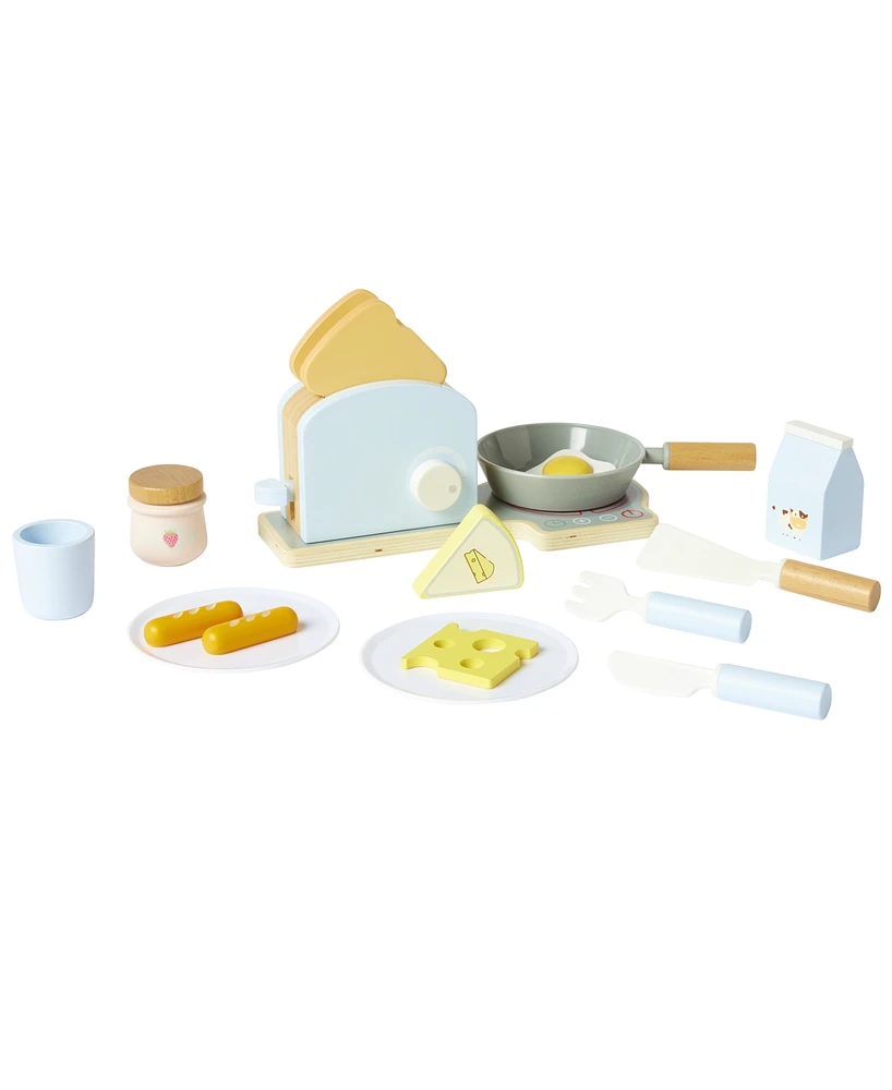 Imaginarium Wooden Breakfast Making 18 Pc Set, Created for You by Toys R Us