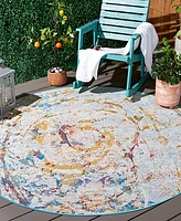 Safavieh Barbados Indoor/Outdoor BAR538J 6'6"x6'6" Round Area Rug