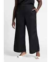 Eloquii Women's Flare Leg Pull On Pant