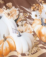 Elrene Wheatland Harvest Fall Round Tablecloth, 70"