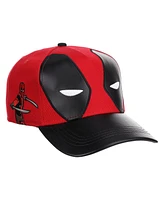 Lids Men's Red Deadpool A-Frame Snapback Hat