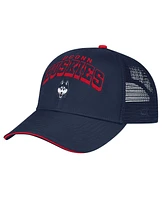 Colosseum Men's Navy UConn Huskies Wyatt Primary Team Trucker Adjustable Hat