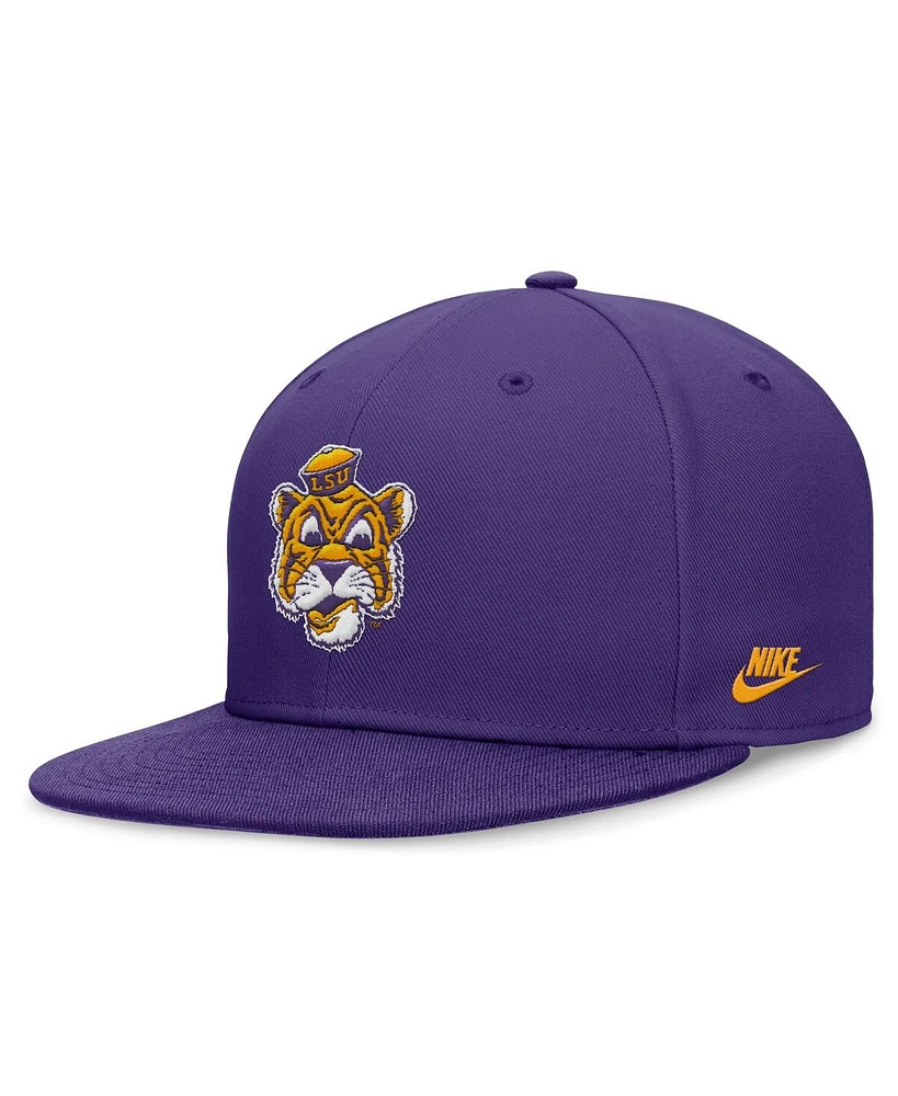 Nike Men's Purple Lsu Tigers Legacy True Fitted Hat