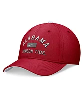 Nike Men's Crimson Alabama Tide Primetime Rise Swoosh Flex Hat