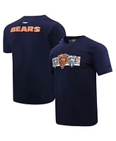 Pro Standard Men's Navy Chicago Bears Retro Striper T-Shirt