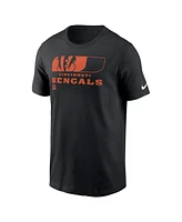 Nike Men's Black Cincinnati Bengals Air Essential T-Shirt