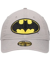 New Era Big Boys and Girls Gray Batman 9TWENTY Adjustable Hat