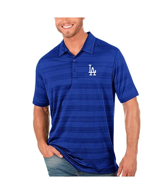 Antigua Men's Royal Los Angeles Dodgers Compass Polo