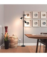 Brightech Ethan 65.5" Led Tree Floor Lamp with Adjustable Rotating Heads