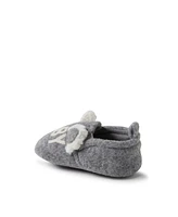 Dearfoams Baby Boys Casey Bear Family Scuff Slipper