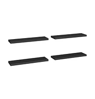 vidaXL Floating Wall Shelves pcs 35."x9.3"x1.5" Mdf