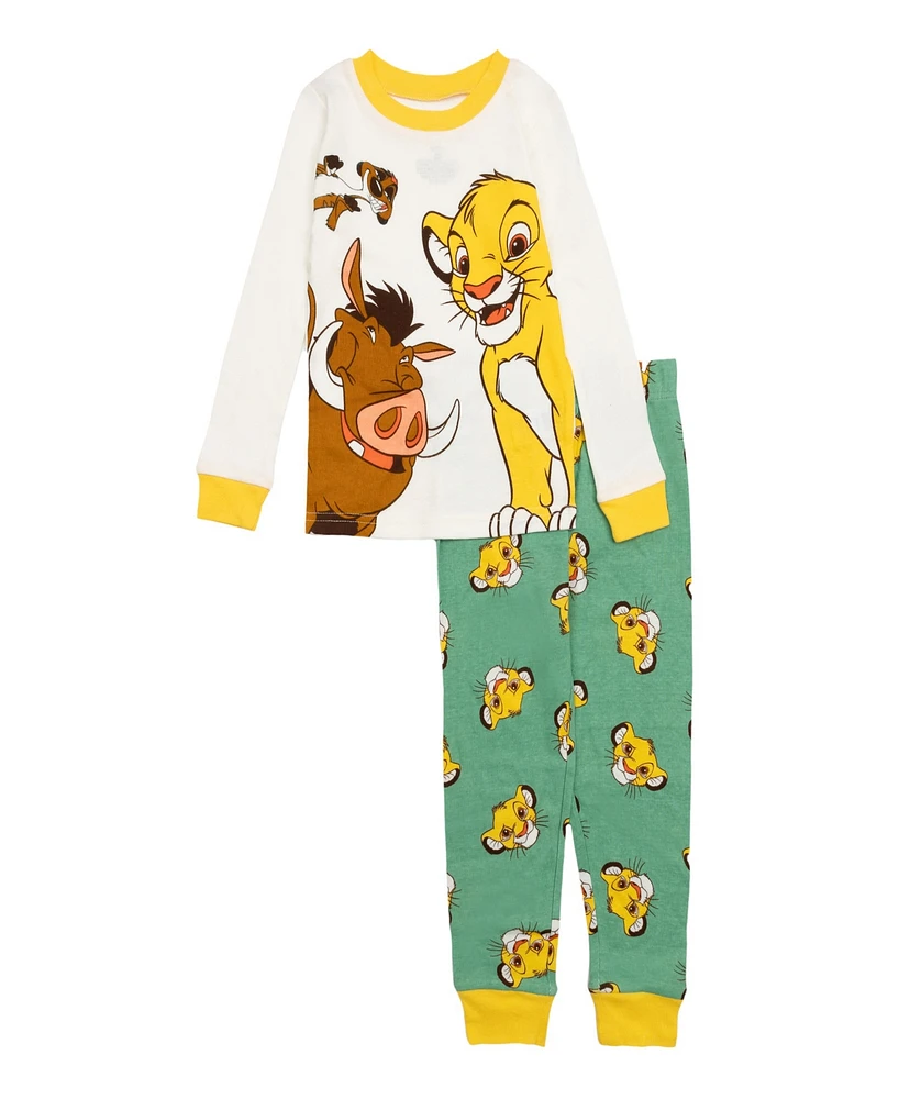 Disney Toddler Boy Long Sleeve Long Leg 2-Piece Set