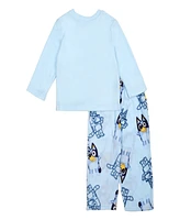 Bluey Toddler Boy Fleece Long Sleeve Leg 2-Piece Set