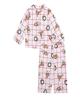 Rudolph Toddler Boy Holiday Sibling Collared 2-Piece Set