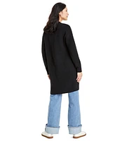 On 34th Women's Open-Front Long-Sleeve Duster Cardigan, Created for Macy's