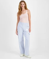 Self Esteem Juniors' Sporty Cargo Sweatpants