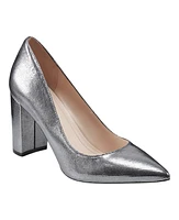 Marc Fisher Women's Viviene Slip-On Block Heel Pumps