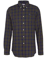 Barbour Men's Lanark Tailored-Fit Tartan Button-Down Twill Shirt