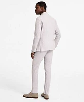 Calvin Klein Mens Slim Fit Linen Suit Separate