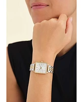 Rosefield Boxy Women's Two Tone Stainless Steel Bracelet Watch 28mm