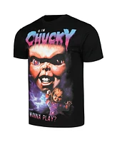 Reason Men's and Women's Black Chucky Hi I'm T-Shirt