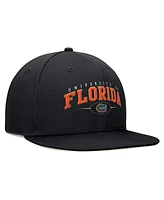 Top of the World Men's Black Florida Gators Bullpen Snapback Hat