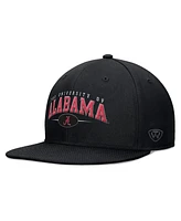 Top of the World Men's Black Alabama Crimson Tide Bullpen Snapback Hat