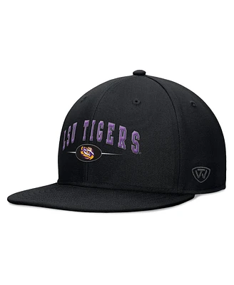 Top of the World Men's Black Lsu Tigers Bullpen Snapback Hat