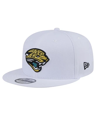 New Era Men's Jacksonville Jaguars Throwback Logo Standard 9FIFTY Snapback Hat