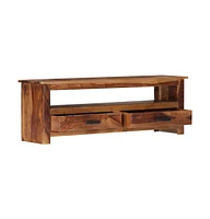 vidaXL Tv Stand 46.5"x11.8"x15.7" Solid Wood