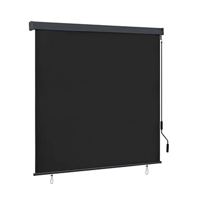 vidaXL Outdoor Roller Blind 63"x98.4" Anthracite