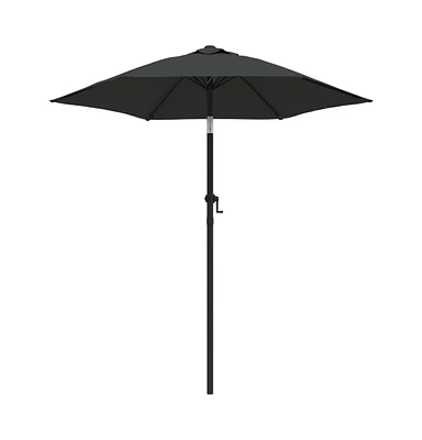 vidaXL Parasol Anthracite 78.7"x83.1" Aluminum