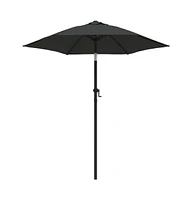 vidaXL Parasol Anthracite 78.7"x83.1" Aluminum