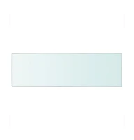 vidaXL Shelf Panel Glass Clear 31.5"x9.8"