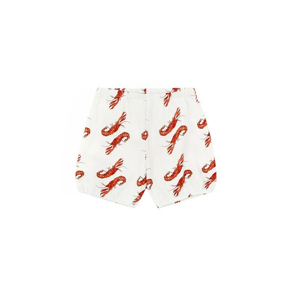 Vild House of Little Baby Girls Vild Lab No.8 - Rare Living Lobsters, Organic Cotton Bloomers