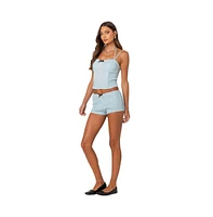 Edikted Women's Saffron Scrunched Shorts