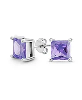 Bling Jewelry Cut Stud Earrings For