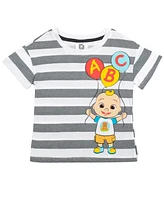 CoComelon Toddler Boys Jj Graphic T-Shirt French Terry Shorts Outfit Set