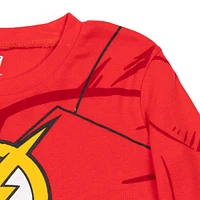Dc Comics Justice League Pullover Pajama Shirt and Pants Sleep Set